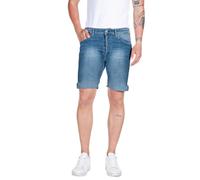 Replay Pantaloncini Jeans da Uomo con Elastico, Blu (Blu Medio 009), 30W