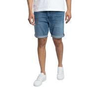 Replay Pantaloncini Jeans da Uomo con Elastico, Blu (Blu Medio 009), 31W