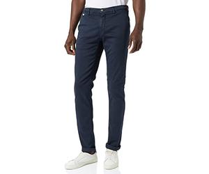 Replay Pantaloni Chino Benni da Uomo Regular-Fit Hyperflex con Elasticità, Blu (Blu 010), 36W / 30L