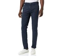 Replay Pantaloni Chino da Uomo Benni Regular-Fit Hyperflex con Elasticità, Blu (Blu 010), 30W / 32L