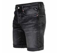 Replay Pantaloni Corti Da Uomo - Super Stretch Denim, Fit Affusolato