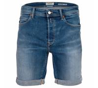 Replay Pantaloni Corti Da Uomo - Super Stretch Denim, Fit Affusolato