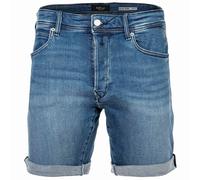 Replay Pantaloni Corti Uomo - POWER, Denim Stretch, Bermuda, Tapered Fit...