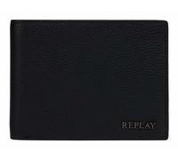 Replay Pelle portafoglio Wallet Black nero