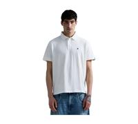 Replay - Polo in Piqué di Cotone Stretch - - Tops - Uomo - Bianco - L