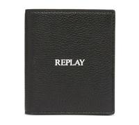 REPLAY Portafoglio Con Portacarte Verticale In Pelle Martellata FM5313.000.A3063C Nero