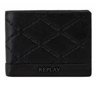 Replay portafoglio Wallet Black nero