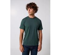 Replay - REGULAR T-Shirt JERSEY RED LOGO Verde - Abbigliamento M Verde