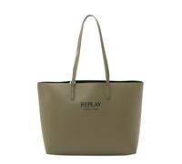 REPLAY Shopper oliva / nero, Taglia One Size