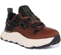 REPLAY Split Laguna Pizzo Pelle Vibram Uomo Scarpe Nero Marrone UK 7- 12