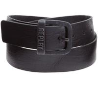 Replay Stry, Cintura da Uomo, Nero (Nero), 85 centimètres