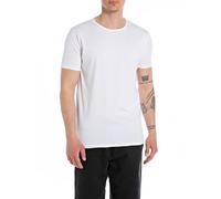Replay - T-shirt col rond basic blanc Bianco - Abbigliamento XXL Bianco
