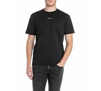 Replay T-Shirt Logo Piccolo Nero Uomo S