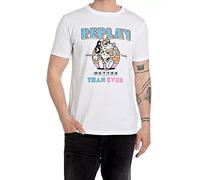 REPLAY t-shirt uomo taglia M maglietta in cotone manica corta girocollo stampata