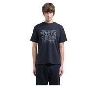 REPLAY TEE REGULAR FIT STAMPATA L
