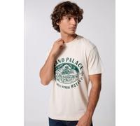 Replay - TShirt PIECE DYED HEAVY COTTON JERSEY CO Bianco - Abbigliamento M Bianco