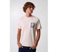Replay - TShirt PIECE DYED HEAVY COTTON JERSEY COUPE RELAXED Bianco - Abbigliamento XXL Bianco