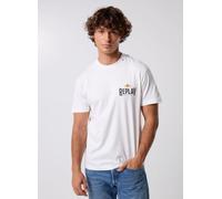 Replay - TShirt PIECE DYED HEAVY COTTON JERSEY COUPE RELAXED Bianco - Abbigliamento XXL Bianco