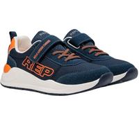 Replay Type 4 Boy, Scarpe da Ginnastica, 2074 Navy Fluo Org, 37 EU