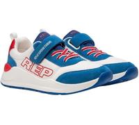 Replay Type 4 Boy, Scarpe da Ginnastica, 440 Navy Fluo Org, 38 EU