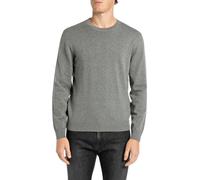 Replay Uk4451 Pullover, M05 Grey Metal Melange, XL Uomo
