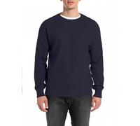 Replay Uk4465 Pullover, 780 Dark Blue, L Uomo