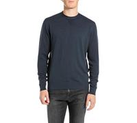 Replay Uk4488 Pullover, 284 Indaco, XL Uomo