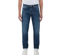 Replay Jeans Grover dritti blu scuro Uomo Taglia 36 Lunghezza 32