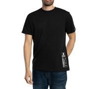 Replay Uomo T-shirt con grafica sul retro, Nero
