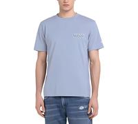 Replay Uomo T-Shirt Girocollo BASIC - Regular Fit Nero Blu Verde Rosa S-XXL