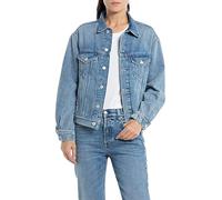 Replay W311 Giacca di Jeans, 009 Blu Medio, XS Donna