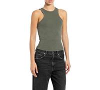 Replay W3148 Canottiera da Donna, 759 Mud Green