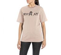 Replay W3698p T-Shirt, Beige Chiaro 893, XL Donna