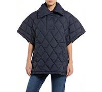 Replay W7806 Giacchetto Imbottito, Midnight Blue 173, L Donna
