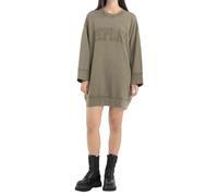 Replay W9072 Vestito, 234 Verde Oliva Scuro, XXS Donna