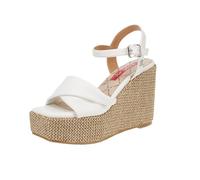 Replay Wade, Sandali con Zeppa Donna, 061 Bianco, 38 EU
