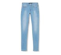 REPLAY WH689 New Luz 99 Denim Jeans, Light Blue 010, 33W / 32L Donna
