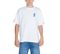 Replay White Cotton T-Shirt - IT46 | M
