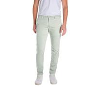 Replay Zeumar Hyperchino, Jeans da Uomo, Slim Fit, Colore X-Lite, 005 Light Mint, 36W x 30L