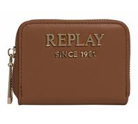 REPLAY Zip Around Wallet Caramel Cafe