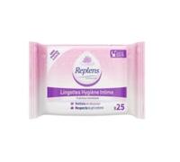 Replens™ Salviette Igiene Intime Donna - Rispetto pH, Freschezza Immediata e Lunga Durata, Senza Odori, Senza Sapone e Profumo, 99% Ingredienti Naturali, con Acido Lattico, Aloe Vera e Calendula