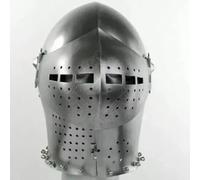 Replica Del Casco Medievale In Acciaio Armet Chur Burg Di Halloween