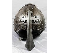 Replica Del Casco Nasale Normanno Viking Medievale Per Halloween 18 Gage