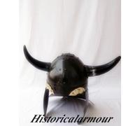 Replica Del Casco Normanno Con Corna Vichinghe Per Halloween