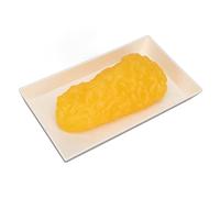 Replica del grasso corporeo, modello di tessuto adiposo portatile da 1 libbra in plastica liscia e morbida per cliniche per studenti di scienze