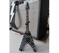 Replica Di Chitarra Flying V "Harpoon" Polka Dot In Scala 1:4 ~Axe Heaven~