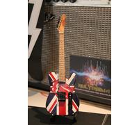 Replica Di Chitarra In Scala 1:4 Dei ROLLING STONES "Lingua" ~Nuova~