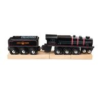 Replica di locomotiva a vapore in legno Bigjigs Rail Black 5