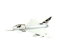 Replica di un aereo da caccia Ef2000 in scala 1/100, pressofuso, modello di