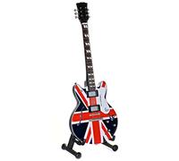 Replica di una mini chitarra. Chitarra in miniatura da regalare per gli amanti della musica, Oasis